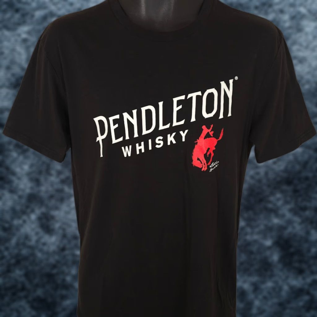 Vintage Pendleton Whisky T Shirt Mens Size Medium Black True Western Tradition Rodeo Tee Size US M / EU 48-50 / 2 - 1 Thumbnail