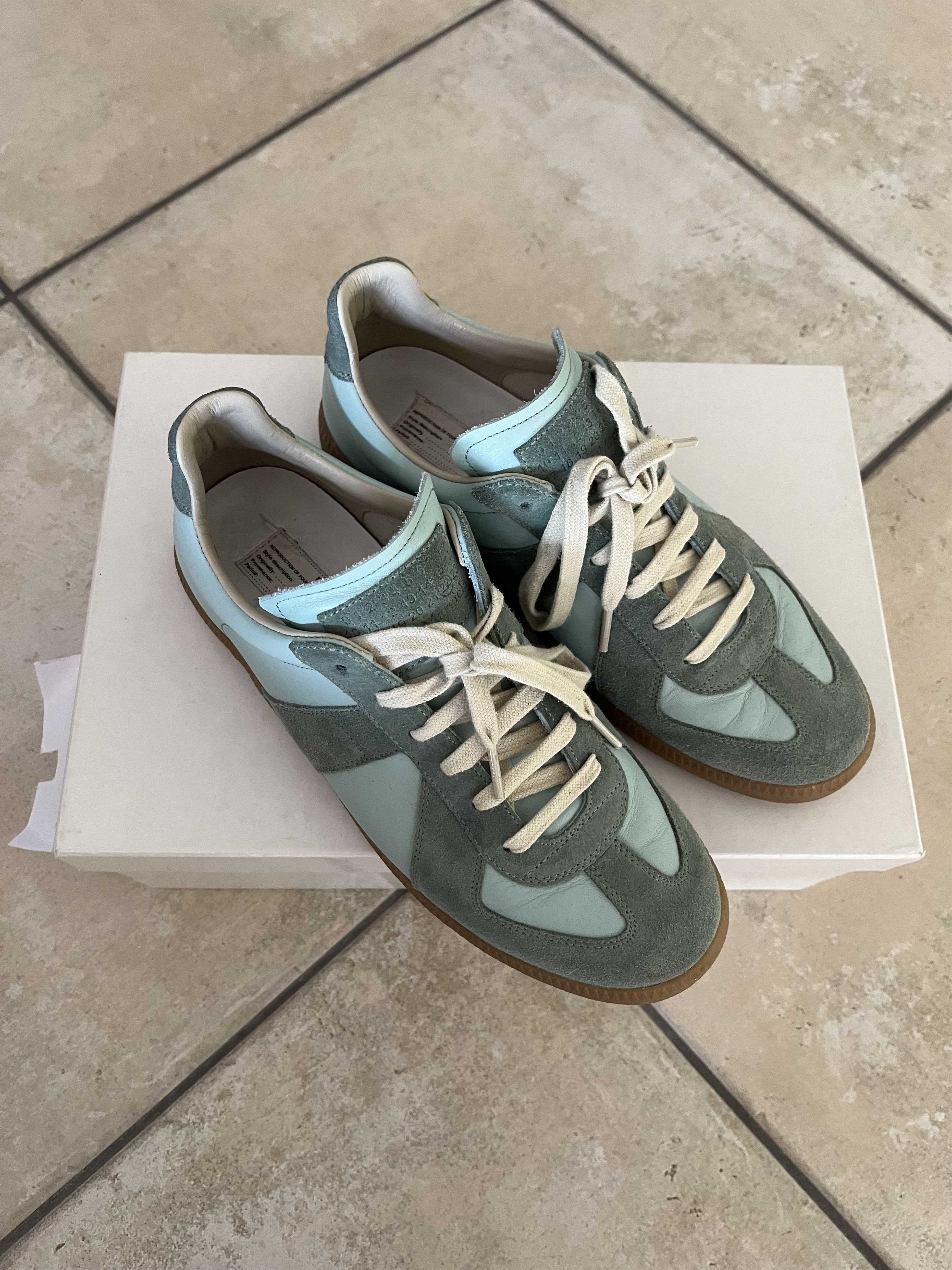 Maison Margiela Maison Margiela Replica GAT “Turquoise” Size US 7 / EU 40 - 2 Thumbnail