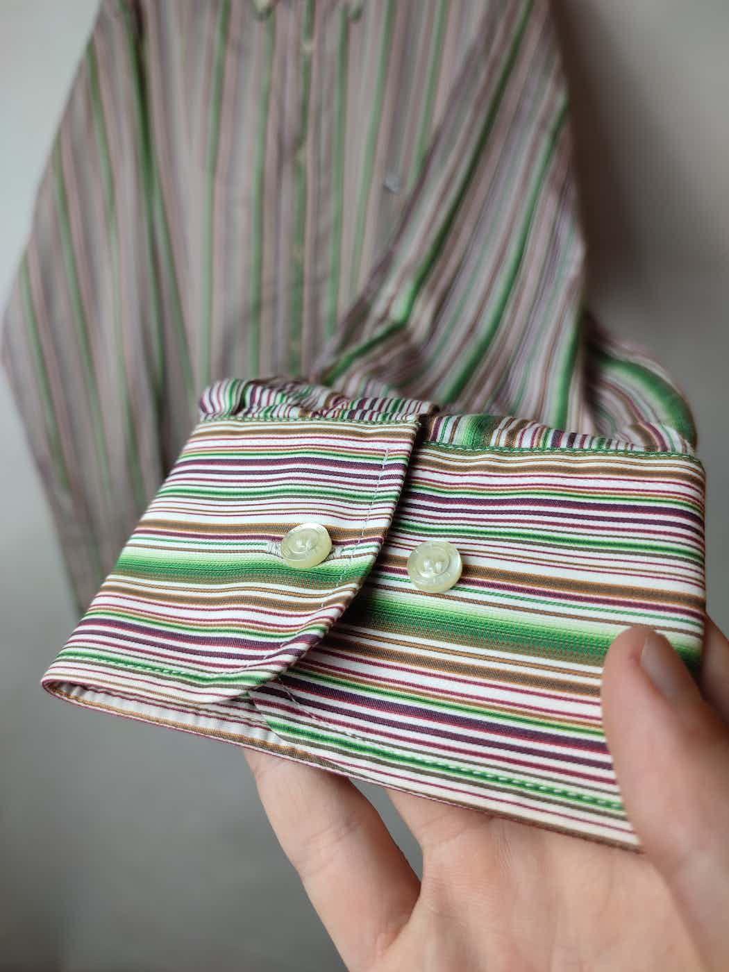 Etro Etro striped shirt Size US XL / EU 56 / 4 - 3 Thumbnail