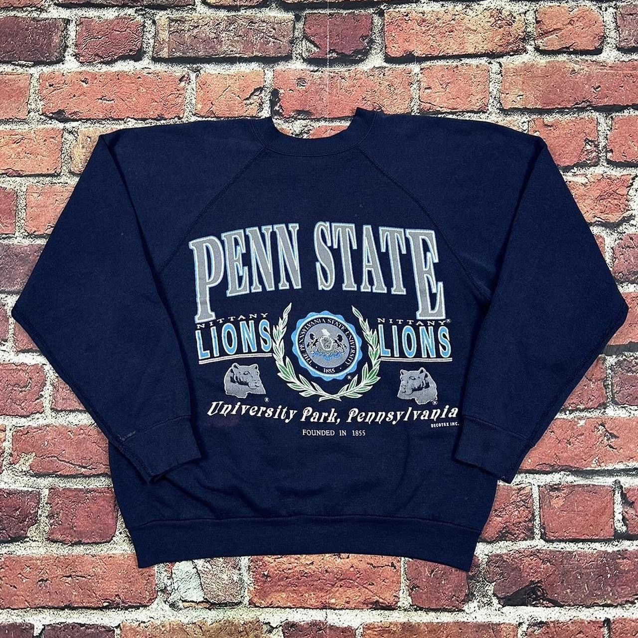 Tultex Vintage 90s Penn Sate University Nittany Lions Sweatshirt Size US L / EU 52-54 / 3 - 1 Thumbnail