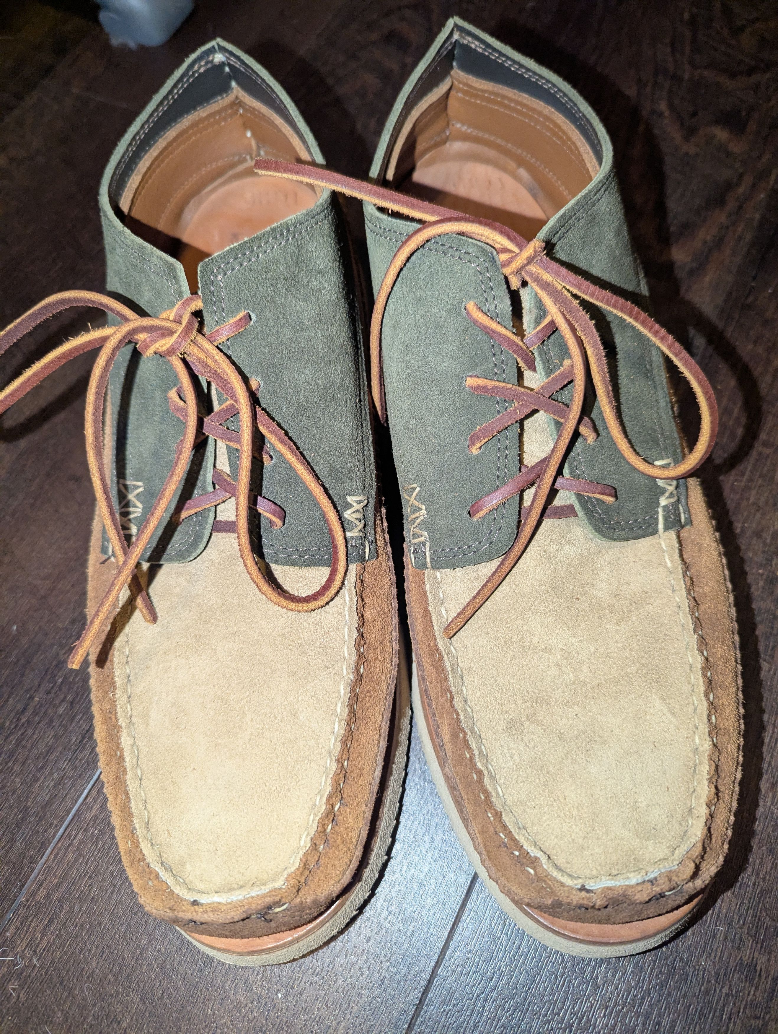 Yuketen Handsewn Maine Guide Oxford DB - FO Quatro Size US 11 / EU 44 - 6 Thumbnail