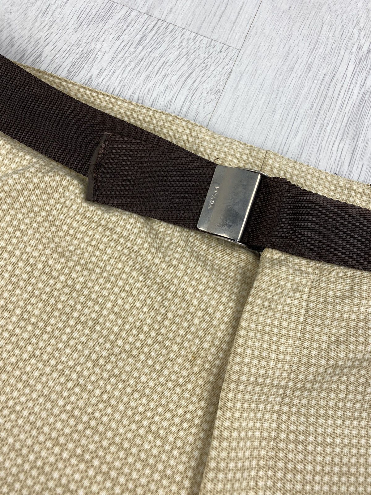 Prada Vintage Prada Belt Pants Size 54 like Gucci Helmut Lang Size US 36 / EU 52 - 5 Thumbnail
