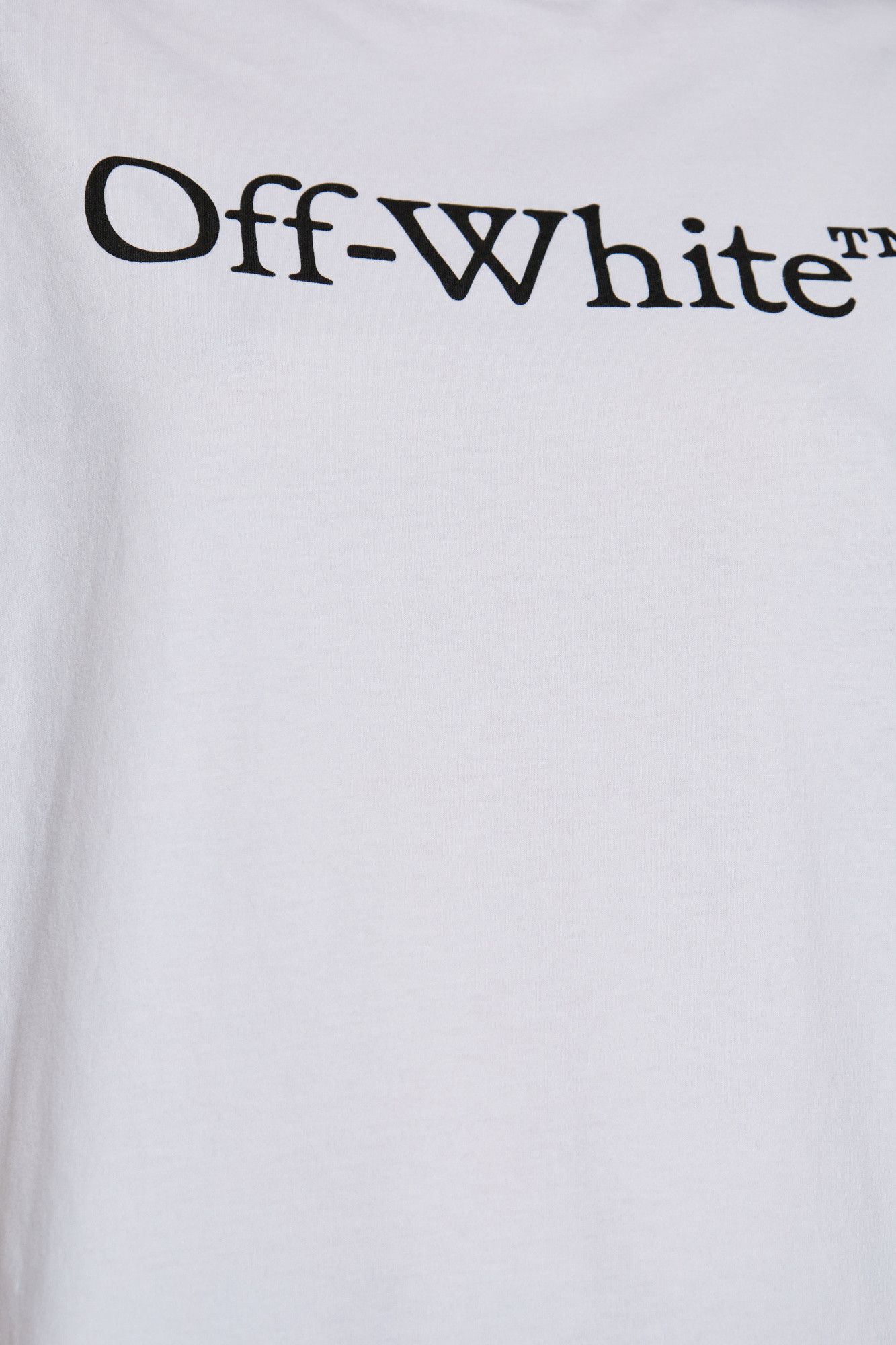 Off-White o1s22i1n0824 Crewneck Short Sleeve T-Shirt in White Size M / US 6-8 / IT 42-44 - 5 Thumbnail