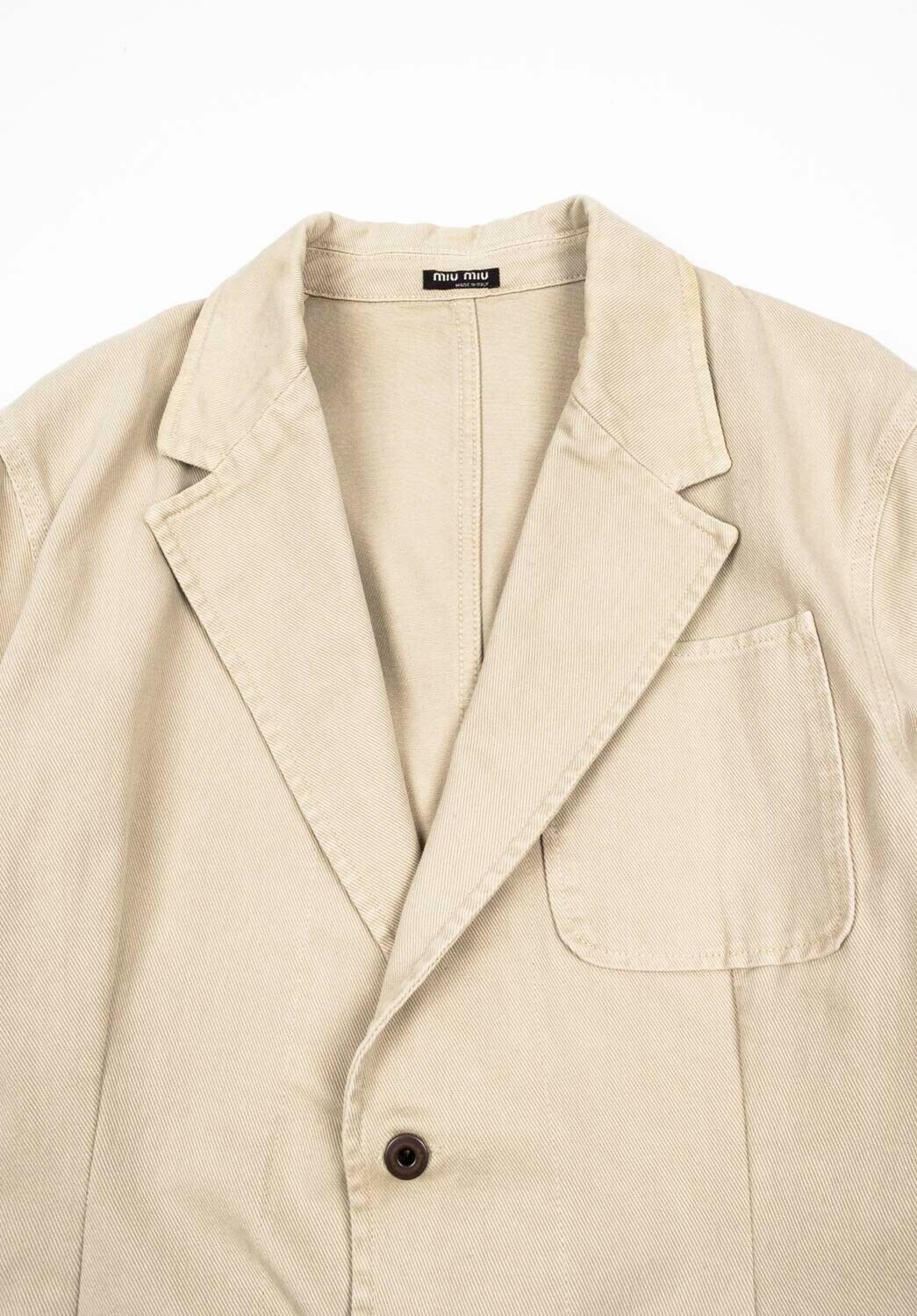 Miu Miu Miu Miu Men Jacket by Prada Blazer Size ITA52/L, S1221 Size US L / EU 52-54 / 3 - 2 Thumbnail