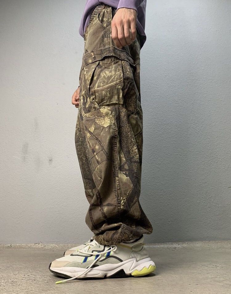 Japanese Brand Vintage Baggy Fit Pants Watanabe Avantgarde SK8 Y2K Opium Size US 36 / EU 52 - 2 Thumbnail