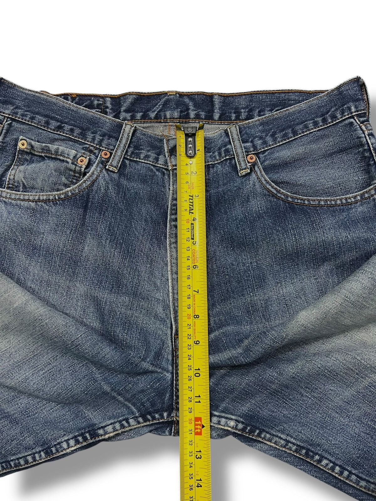 Levi's Baggy Vintage 90s Levi’s 503 Japan - Faded Wash, Distressed Size US 33 - 17 Thumbnail