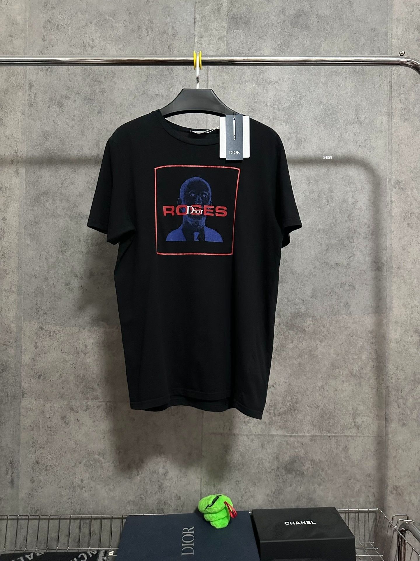 Dior Dior Portrait Print Logo Short Sleeve T-Shirt Size US M / EU 48-50 / 2 - 1 Thumbnail