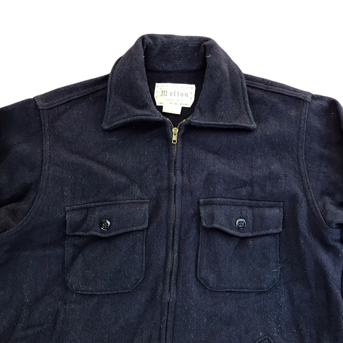Other RARE VINTAGE MELTON MADE IN USA WOOL WORKERS JACKET Size US M / EU 48-50 / 2 - 3 Thumbnail