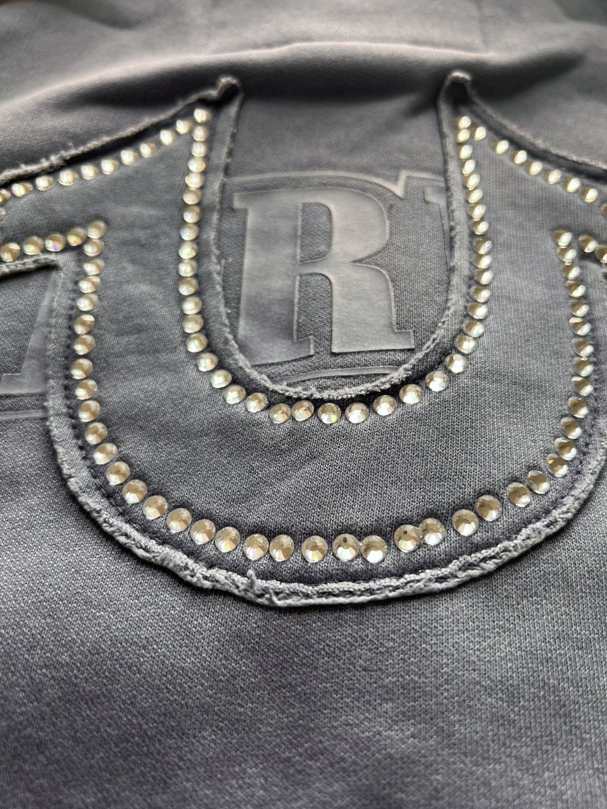 Supreme × True Religion Supreme x True Religion Zip-Up Hoodie blue Indigo rhinestone Size US M / EU 48-50 / 2 - 18 Thumbnail