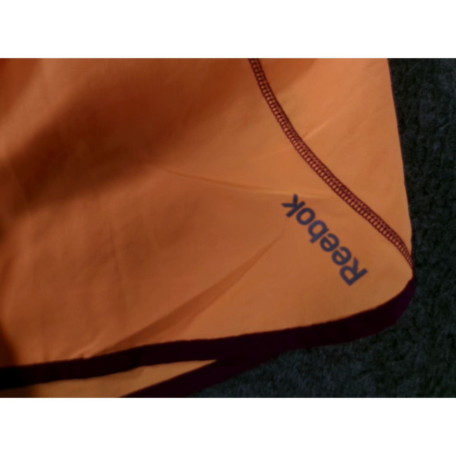 Reebok Reebok ShortS Running Womens XS Orange Speedwick Polyester Athletic Liner Fit Size 26" / US 2 / IT 38 - 2 Thumbnail