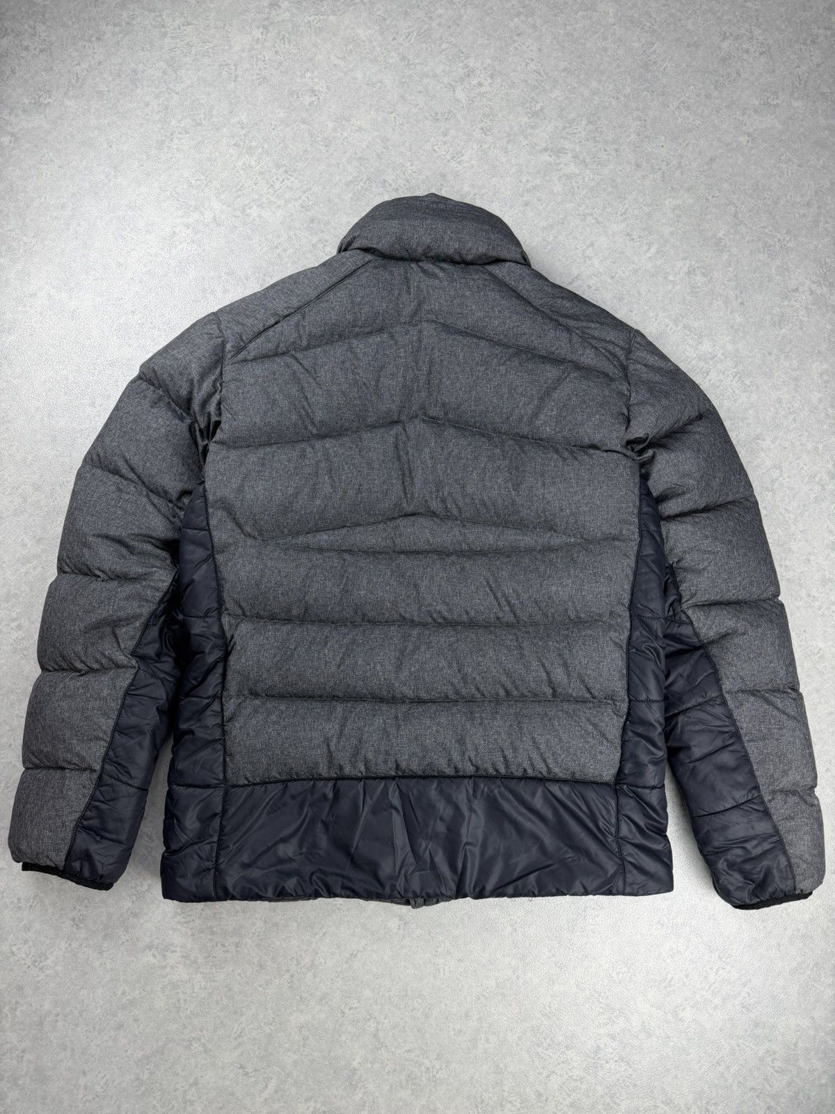 Vintage Millet Advance Down Jacket Grey Hooded Puffer Size US XL / EU 56 / 4 - 12 Thumbnail