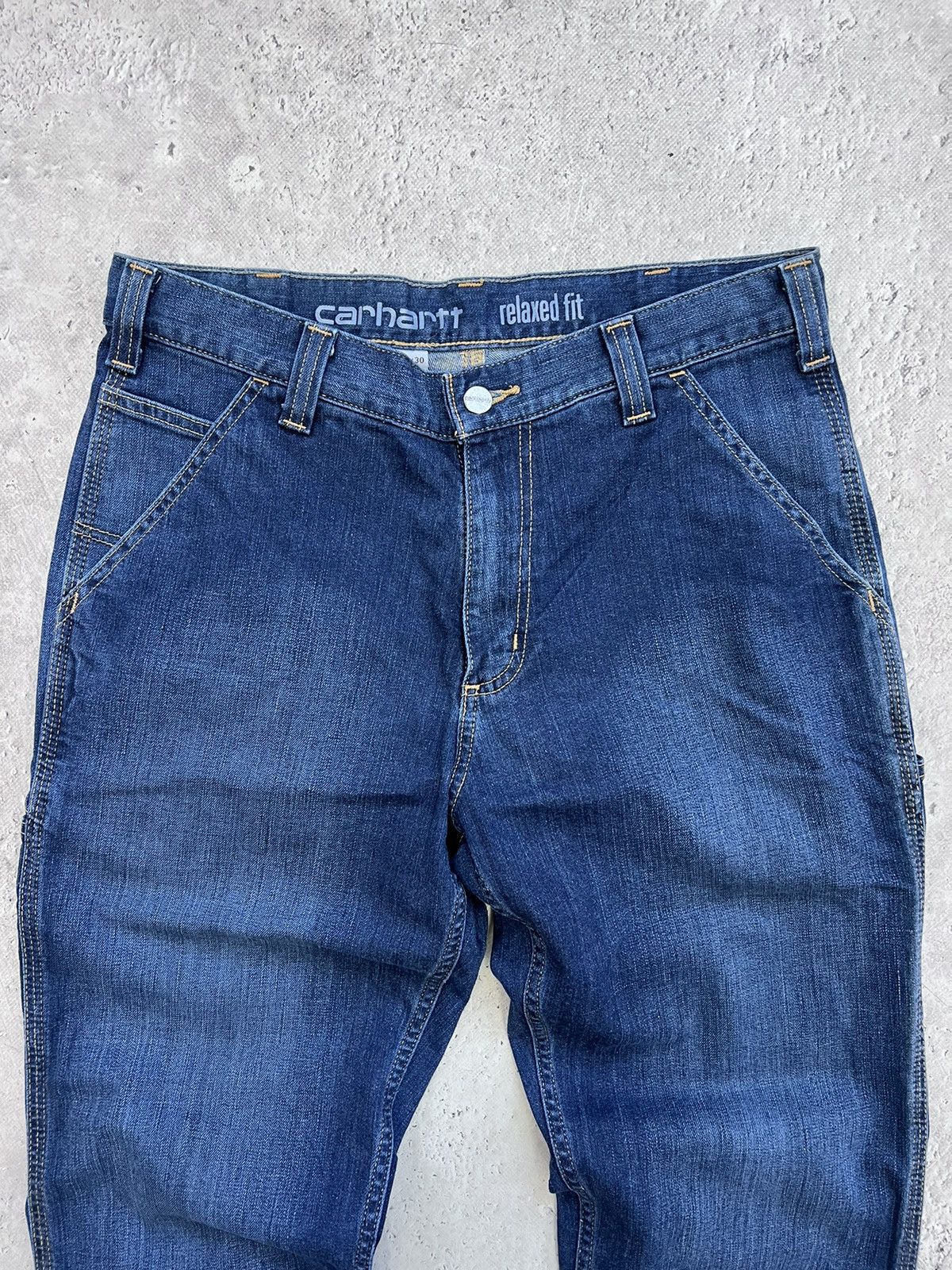 Carhartt × Vintage Carhartt Relaxed Loose Fit Y2k Baggy Carpenter Pants B324 Size US 32 / EU 48 - 12 Thumbnail