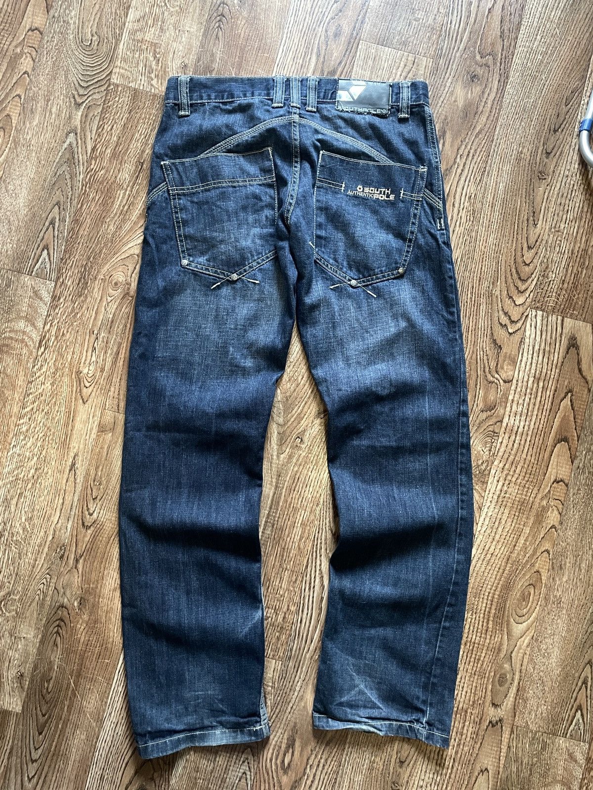Southpole Crazy Vintage Y2K Baggy Southpole Jeans Skater Opium Size US 31 - 1 Thumbnail