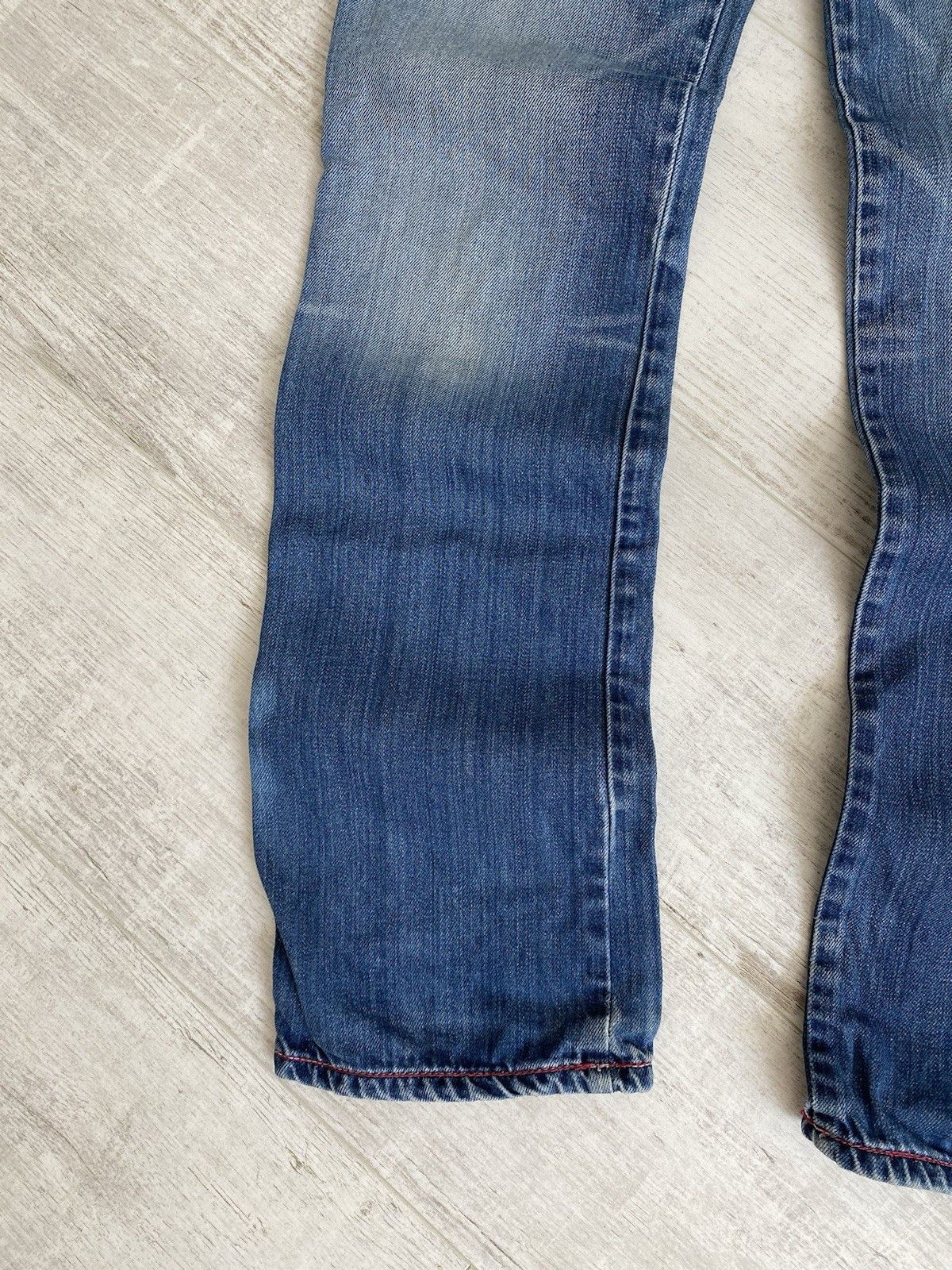 Diesel Y2k Diesel Womens Blue Low Rise Jeans Pants Size 28" / US 6 / IT 42 - 7 Thumbnail