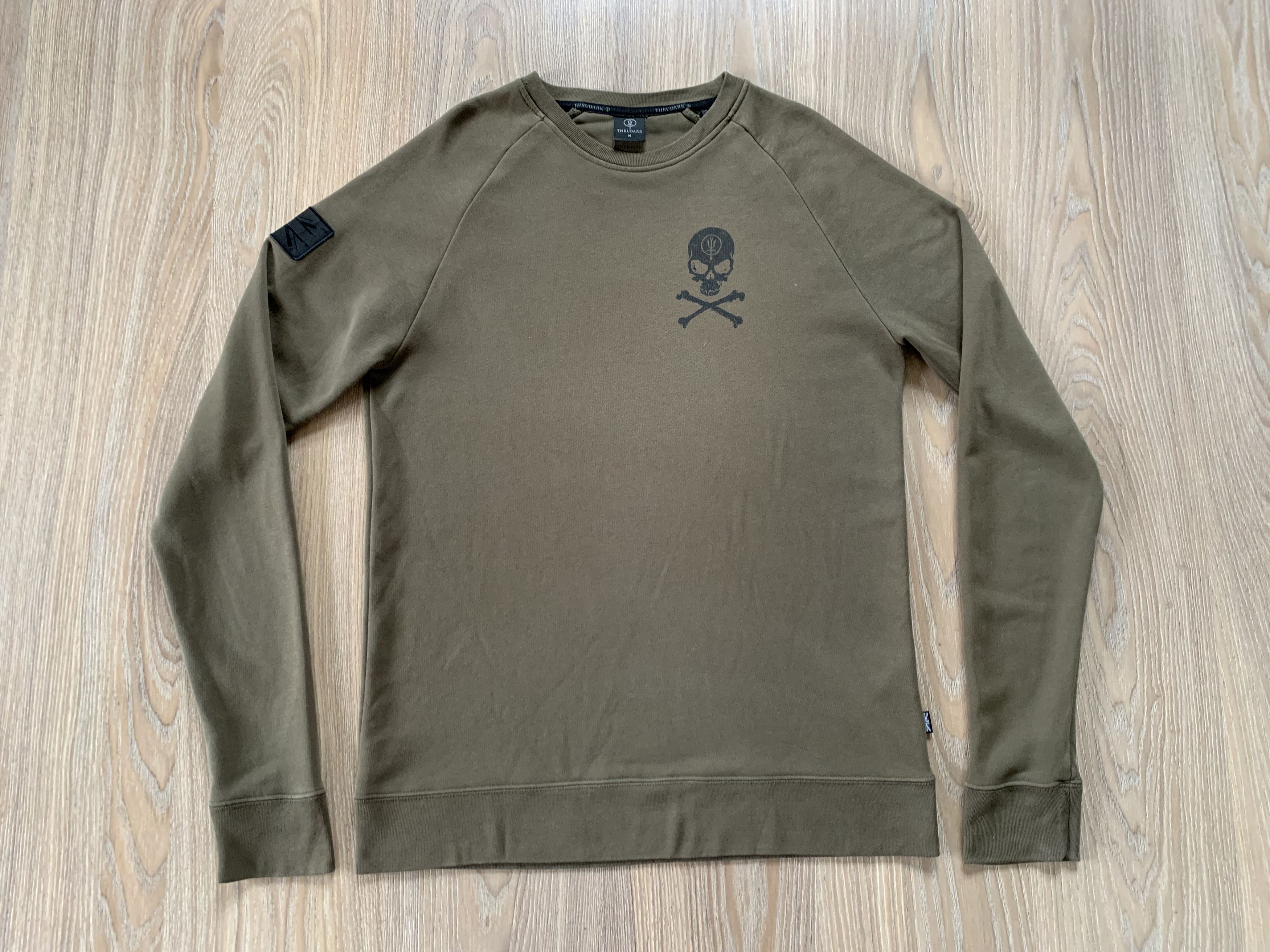 Vintage Thrudark Vader Jumper NQG Cotton Sweatshirt Size US M / EU 48-50 / 2 - 2 Thumbnail