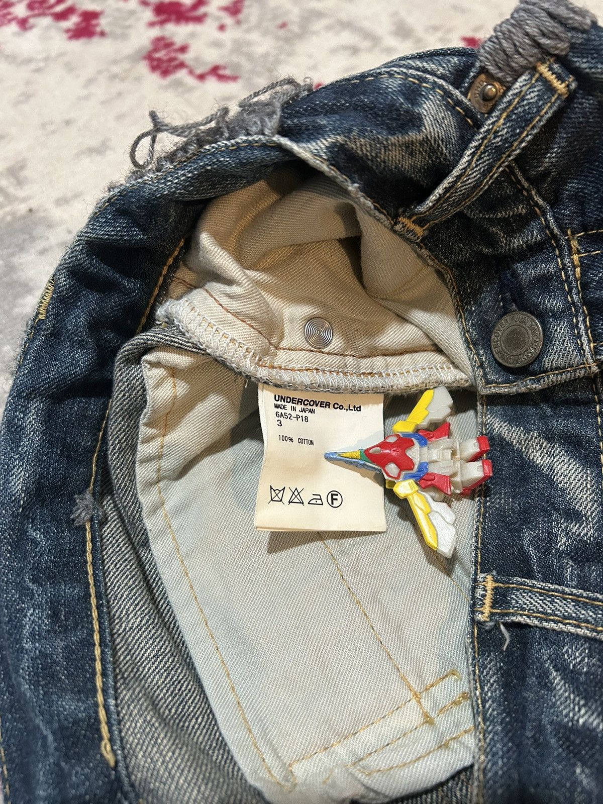 Undercover Undercover Bug Denim Size US 28 / EU 44 - 8 Thumbnail