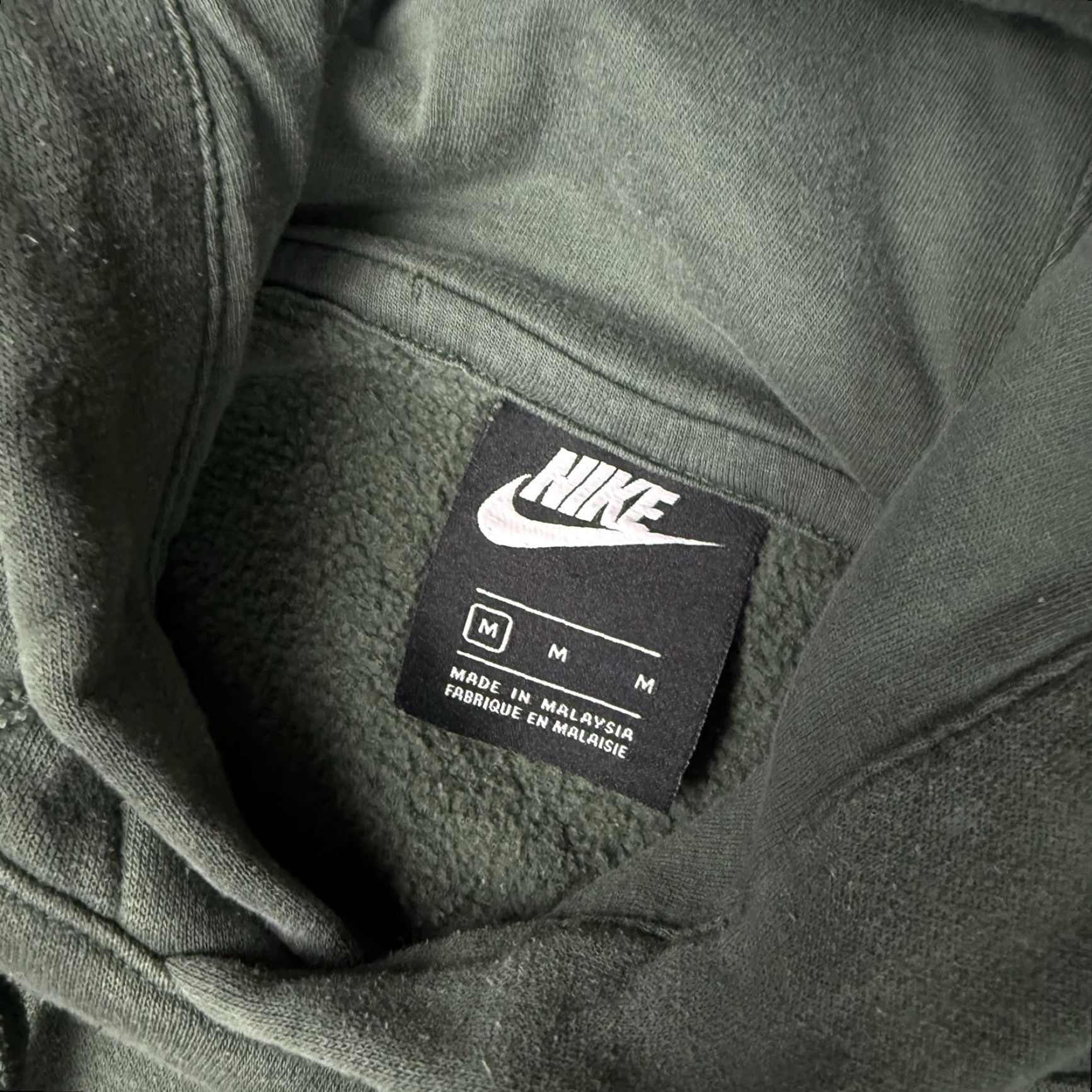 Nike Nike Hoodie Men M Green Logo Pullover Fleece Sweatshirt Casual Size US M / EU 48-50 / 2 - 4 Thumbnail