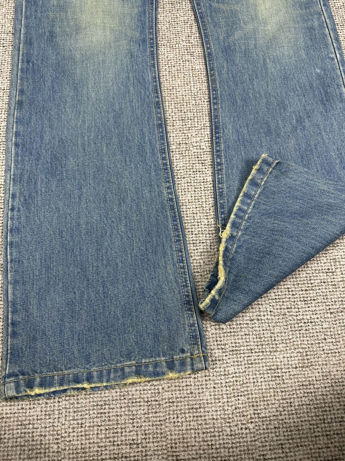 Play Cloths Play Flare Light Blue Denim 32x32 D786 Size US 32 / EU 48 - 7 Thumbnail