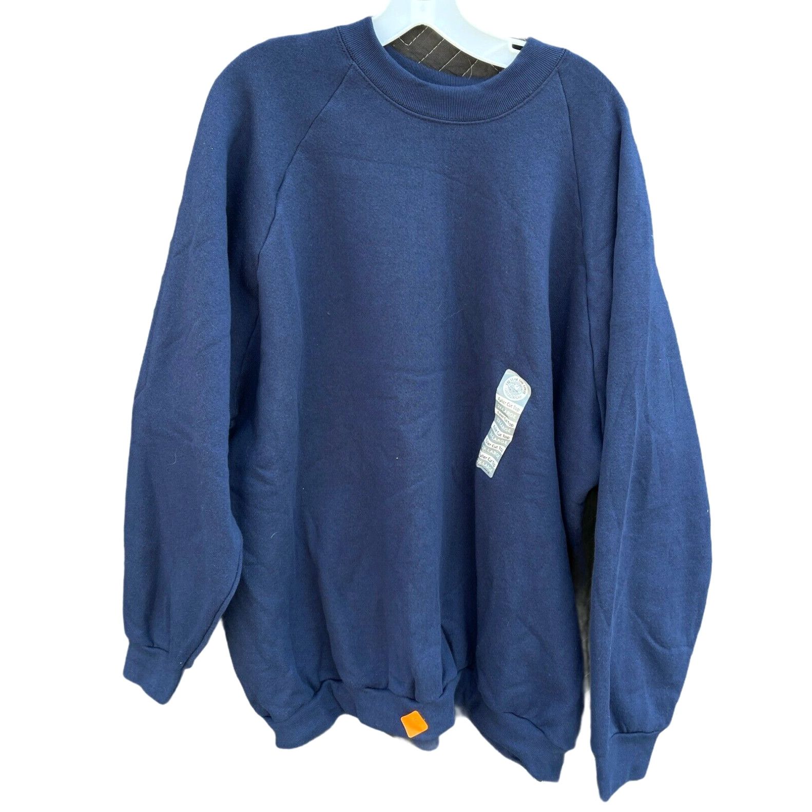 NEW Fruit of the Loom Sweatshirt Womens 3XL Navy Blue Fuller Cut  