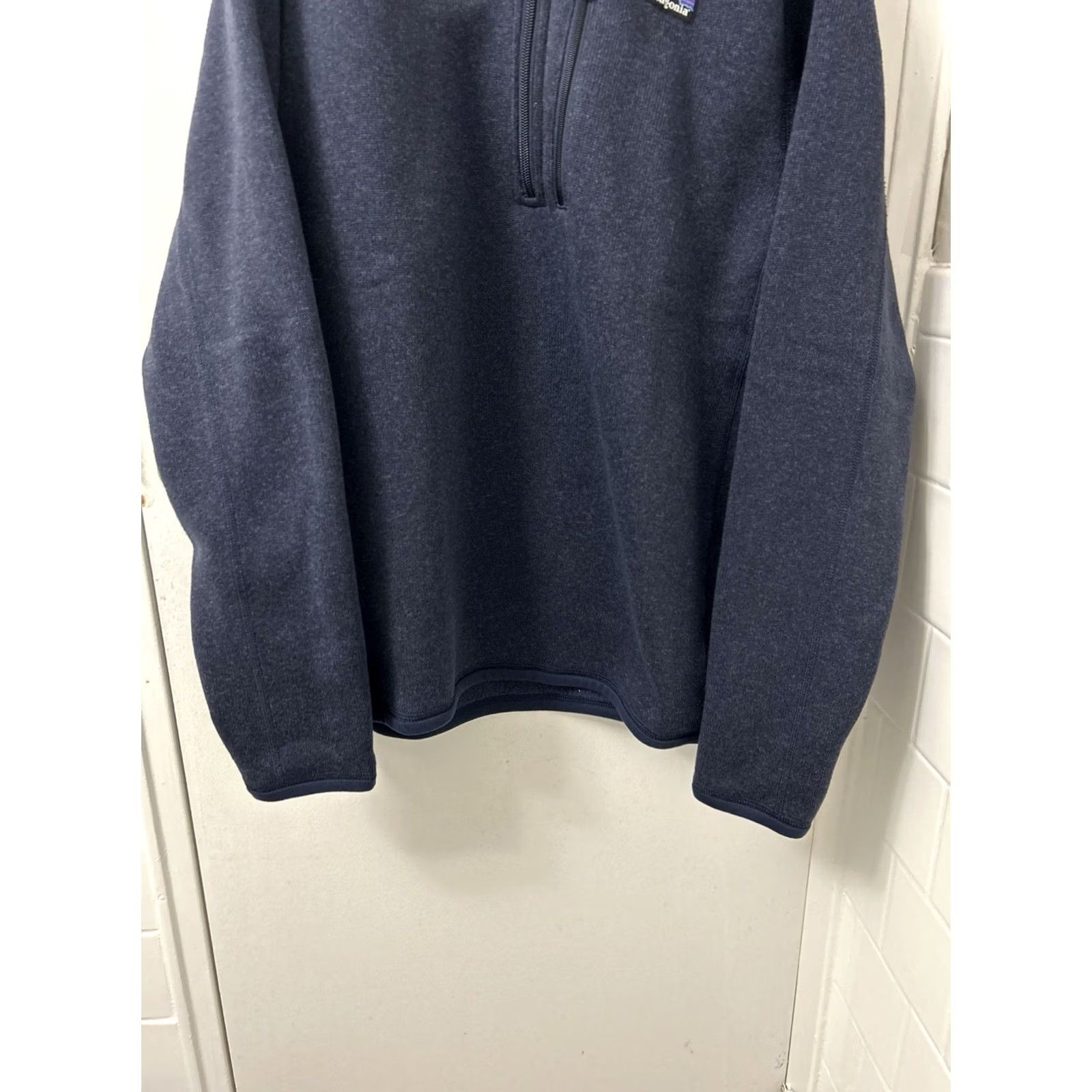 Patagonia Patagonia Better Sweater Pullover L 1/4 Zip Fleece Blue Mens Medium Regular Size M Long Sleeve Zip Mock Neck YKK 25523 Size US M / EU 48-50 / 2 - 3 Thumbnail