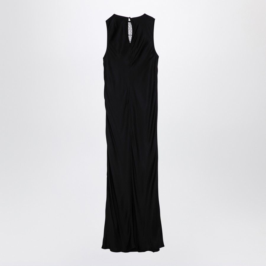 ROTATE o1d2blof0924 Midi Dress in Black Size M / US 6-8 / IT 42-44 - 2 Thumbnail