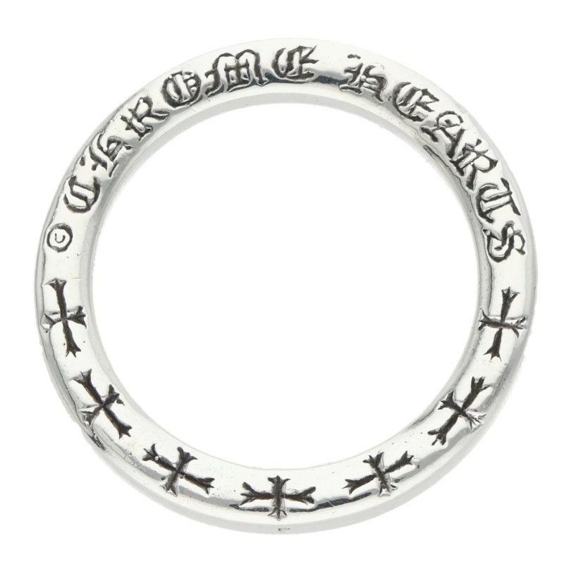 Chrome Hearts 6.5 🔥 Chrome Hearts NTFL Spacer Ring 3mm silver Size ONE SIZE - 1 Thumbnail