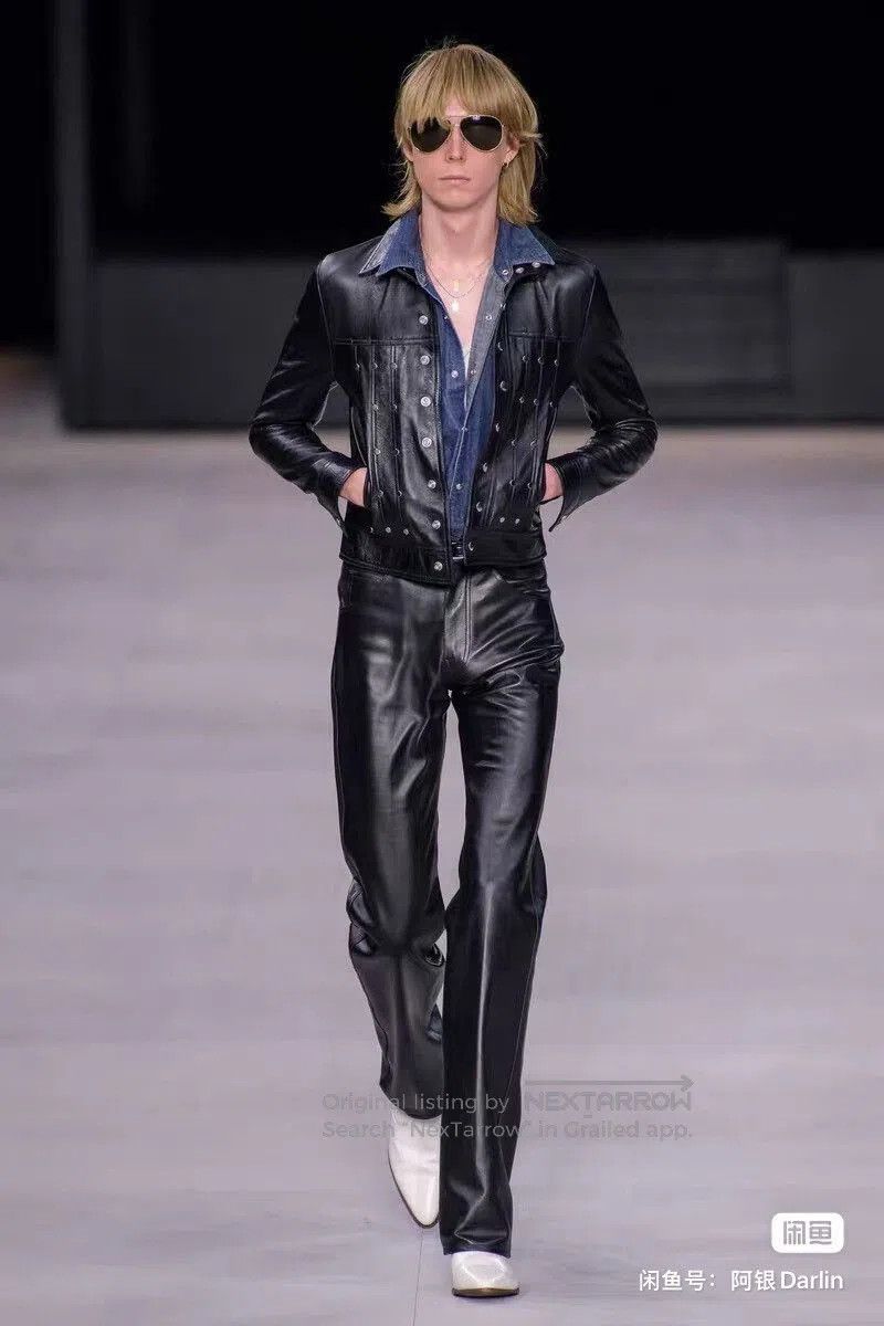 Celine celine black studded leather jacket. Size US M / EU 48-50 / 2 - 6 Thumbnail