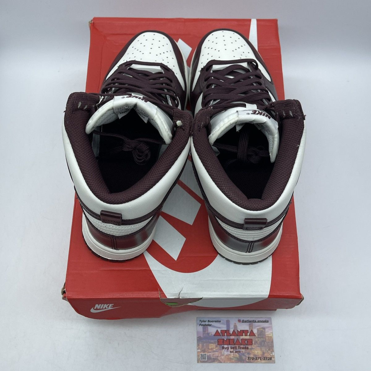 Nike Wmns dunk high burgundy crush Size US 8 / IT 38 - 6 Thumbnail