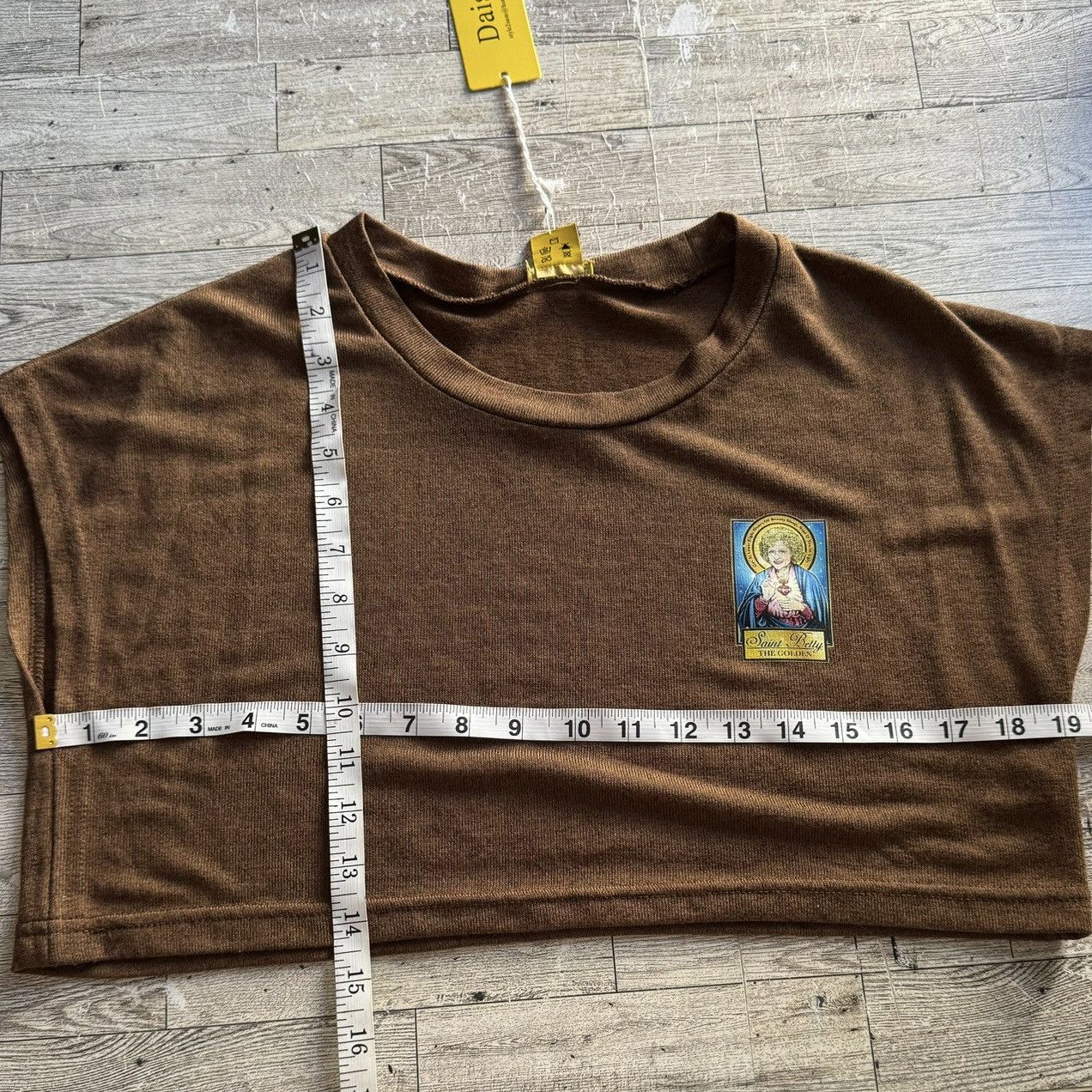 Other Saint Betty, The Golden, Custom, Knit, Sleeveless Crop Top Size M / US 6-8 / IT 42-44 - 9 Thumbnail