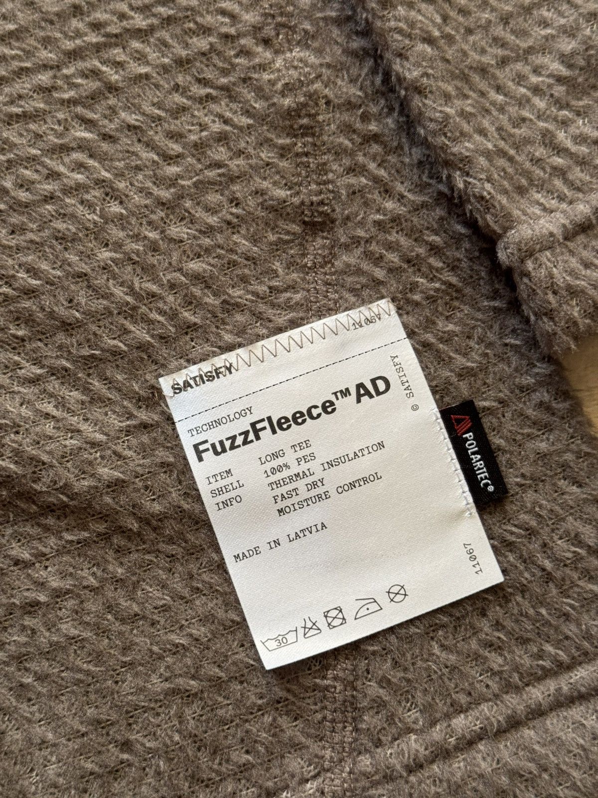 Satisfy Satisfy Running FuzzFleece AD Falcon Long Sleeve Size US L / EU 52-54 / 3 - 2 Thumbnail