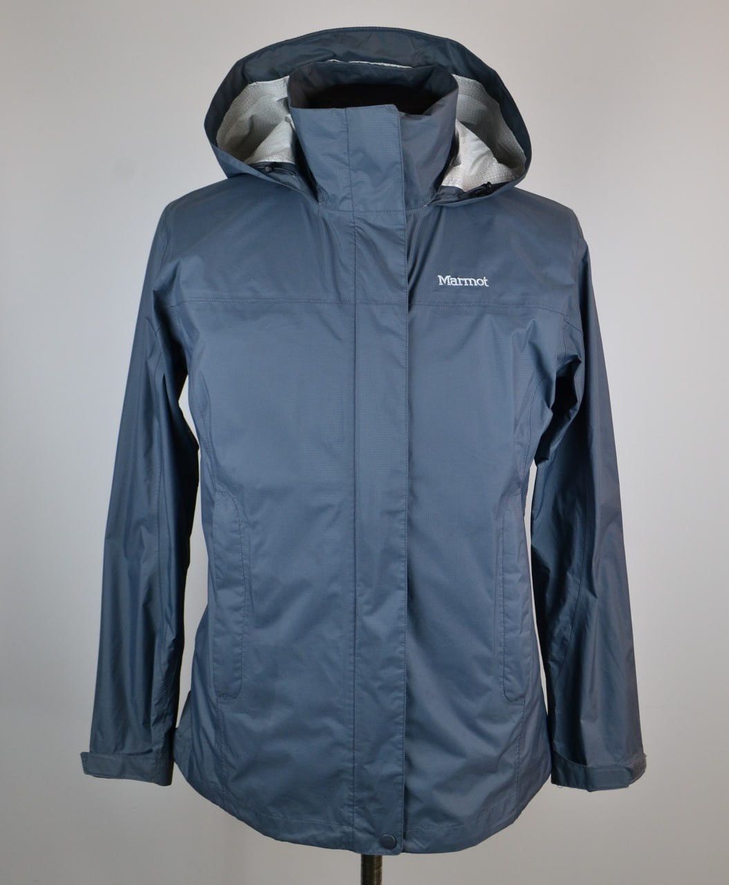 Marmot Marmot Women’s Rain Jacket Size L Gray Waterproof Hooded Size L / US 10 / IT 46 - 1 Thumbnail