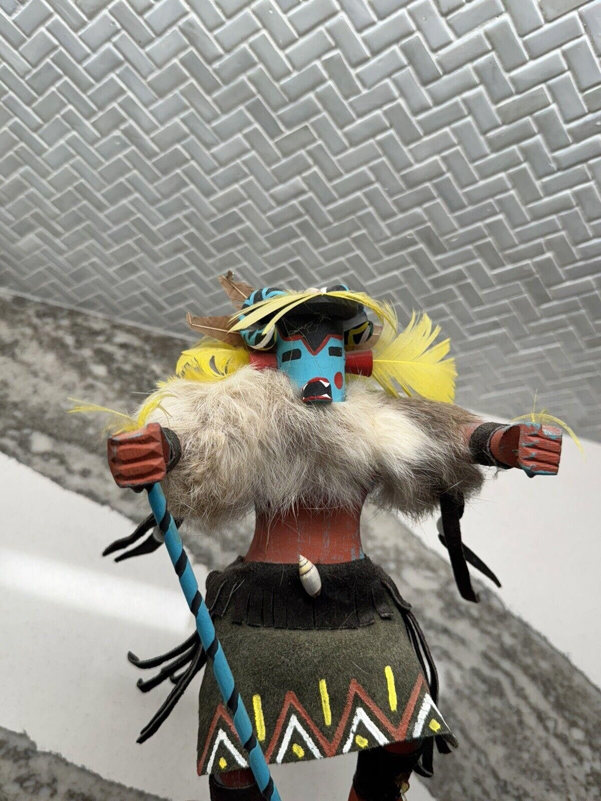 Designer Native American Indian HOTOTO Kachina Doll Ram Verna Tulley Size ONE SIZE - 9 Thumbnail
