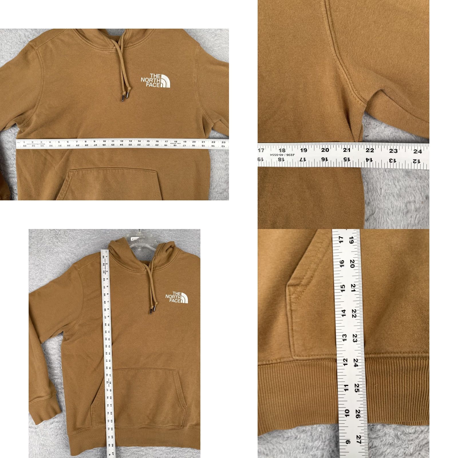 The North Face The North Face Hoodie Mens Medium Brown Box Logo Never Stop Exploring Jersey Knit Hooded Pullover with Pockets Graphic Print Size US M / EU 48-50 / 2 - 8 Thumbnail