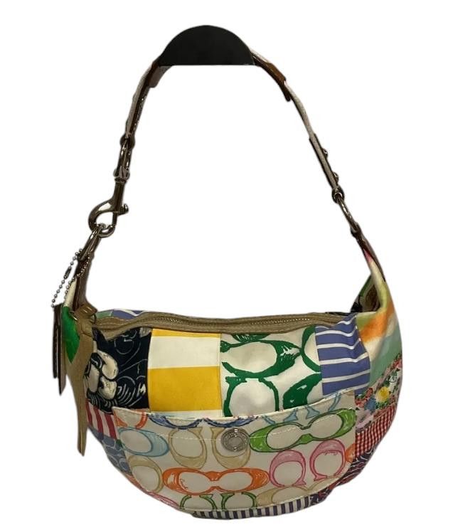 Coach Coach Multicolored Cotton Hobo Bag- LIMITED EDITION Size ONE SIZE - 2 Thumbnail