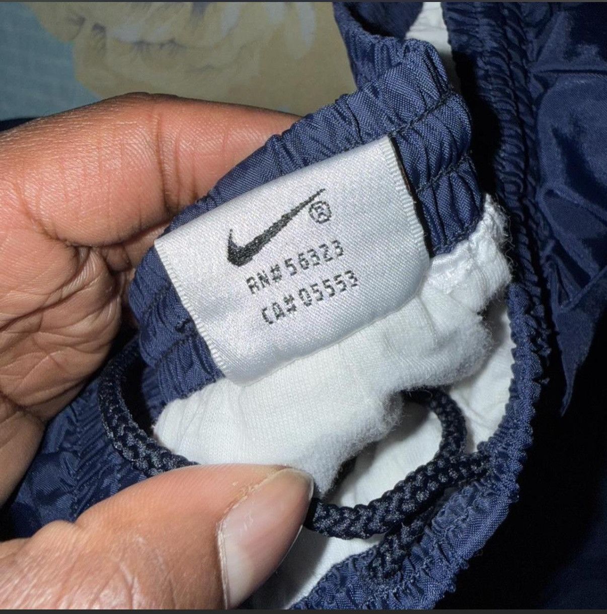 Nike Navy blue nike thermal pants Size US 32 / EU 48 - 4 Thumbnail