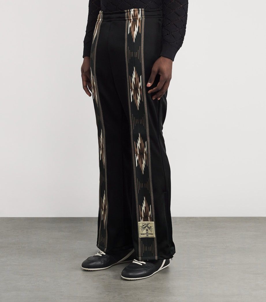 Kapital Kapital Jersey Kochi Track Pants Black Zephyr Size US 34 / EU 50 - 2 Thumbnail