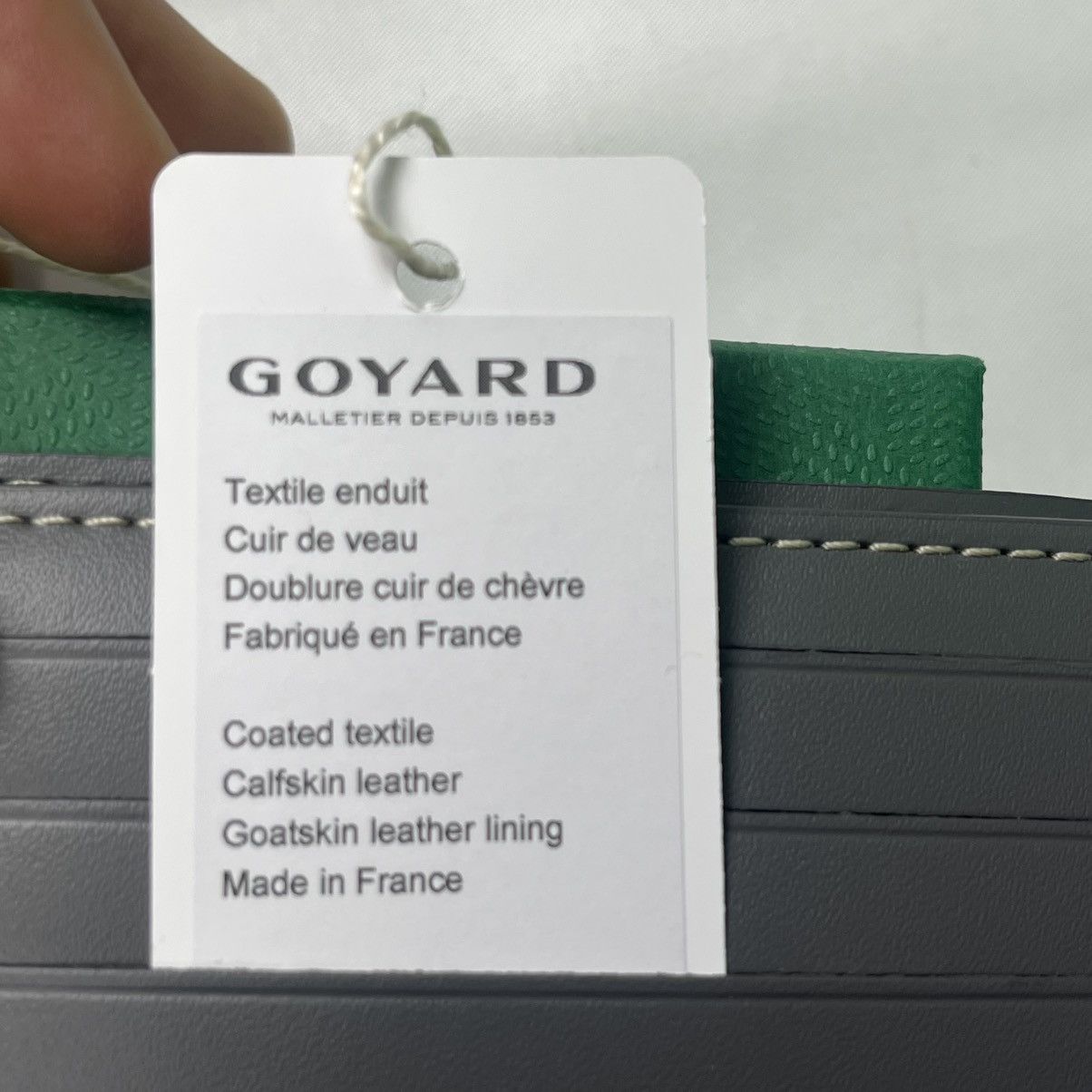 Goyard Goyard Victoire Grey Wallet Size ONE SIZE - 4 Thumbnail