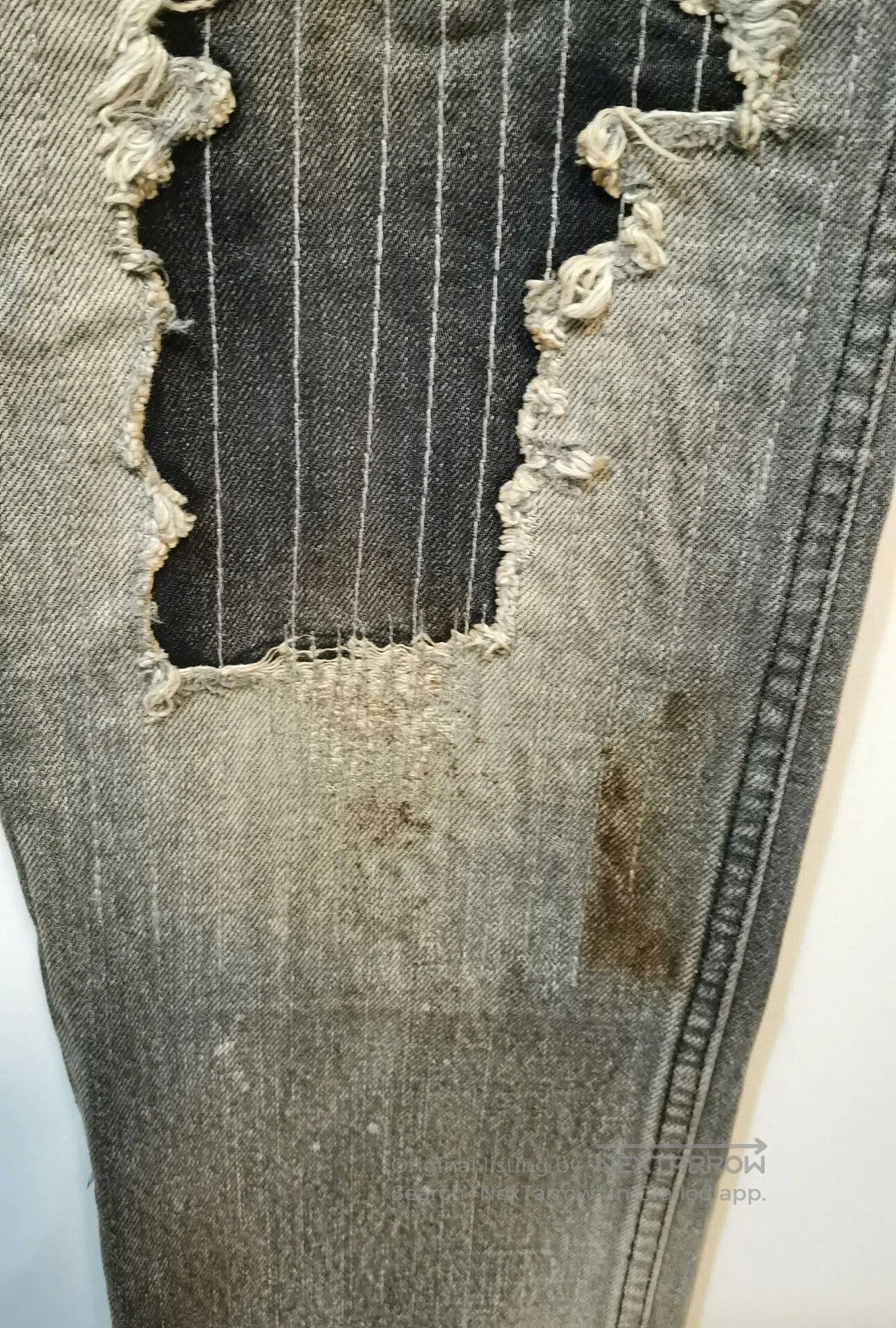 Number (N)ine stylish distressed denim pants from number nine. Size US 40 / EU 56 - 5 Thumbnail