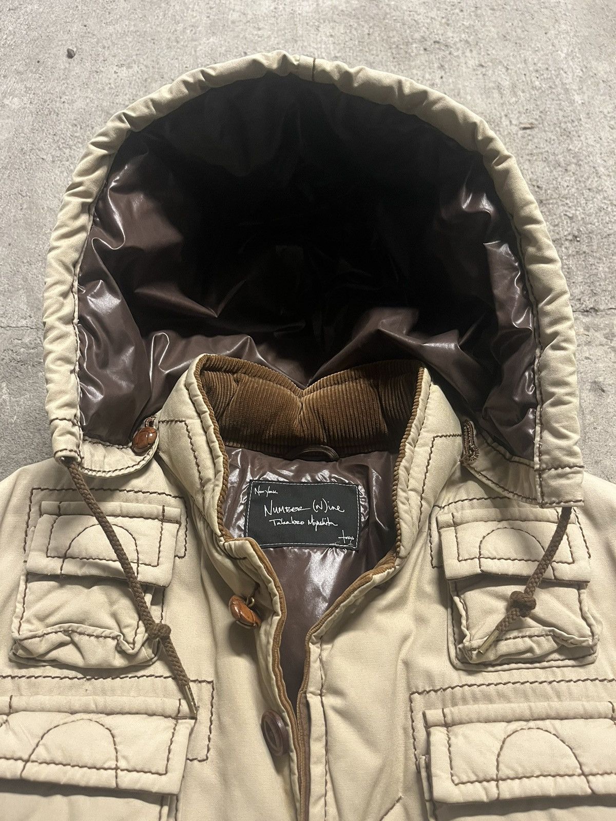 Number (N)ine AW/08 Number (N)ine “My Own Private Portland” Cargo Coat Size US L / EU 52-54 / 3 - 4 Thumbnail