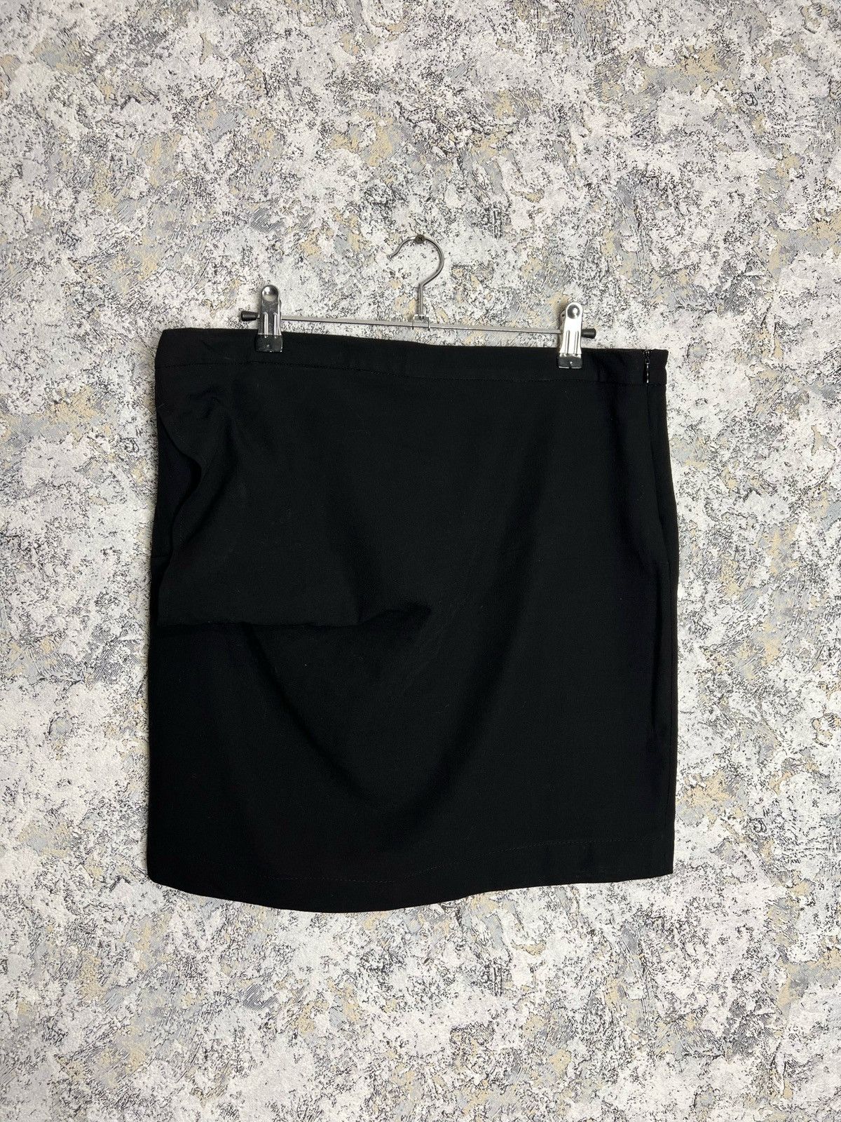 Ann Demeulemeester Ann Demeulemeester Skirt Black 100% Wool Slouchy Pockets 42 Size 28" / US 6 / IT 42 - 2 Thumbnail