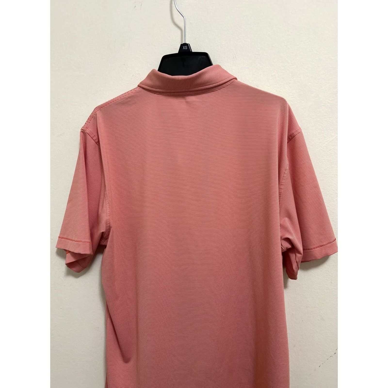 Peter Millar Peter Millar Summer Comfort Polo Shirt Mens Medium Pink Striped S/S Size US M / EU 48-50 / 2 - 7 Thumbnail