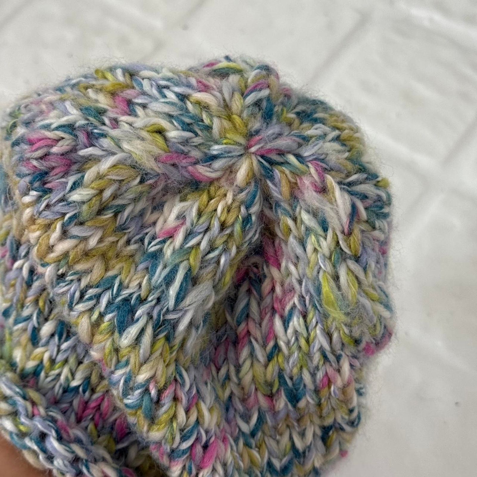 Other 𓆩♡𓆪 Pastel Crochet Beanie 𓆩♡𓆪 Size ONE SIZE - 4 Thumbnail