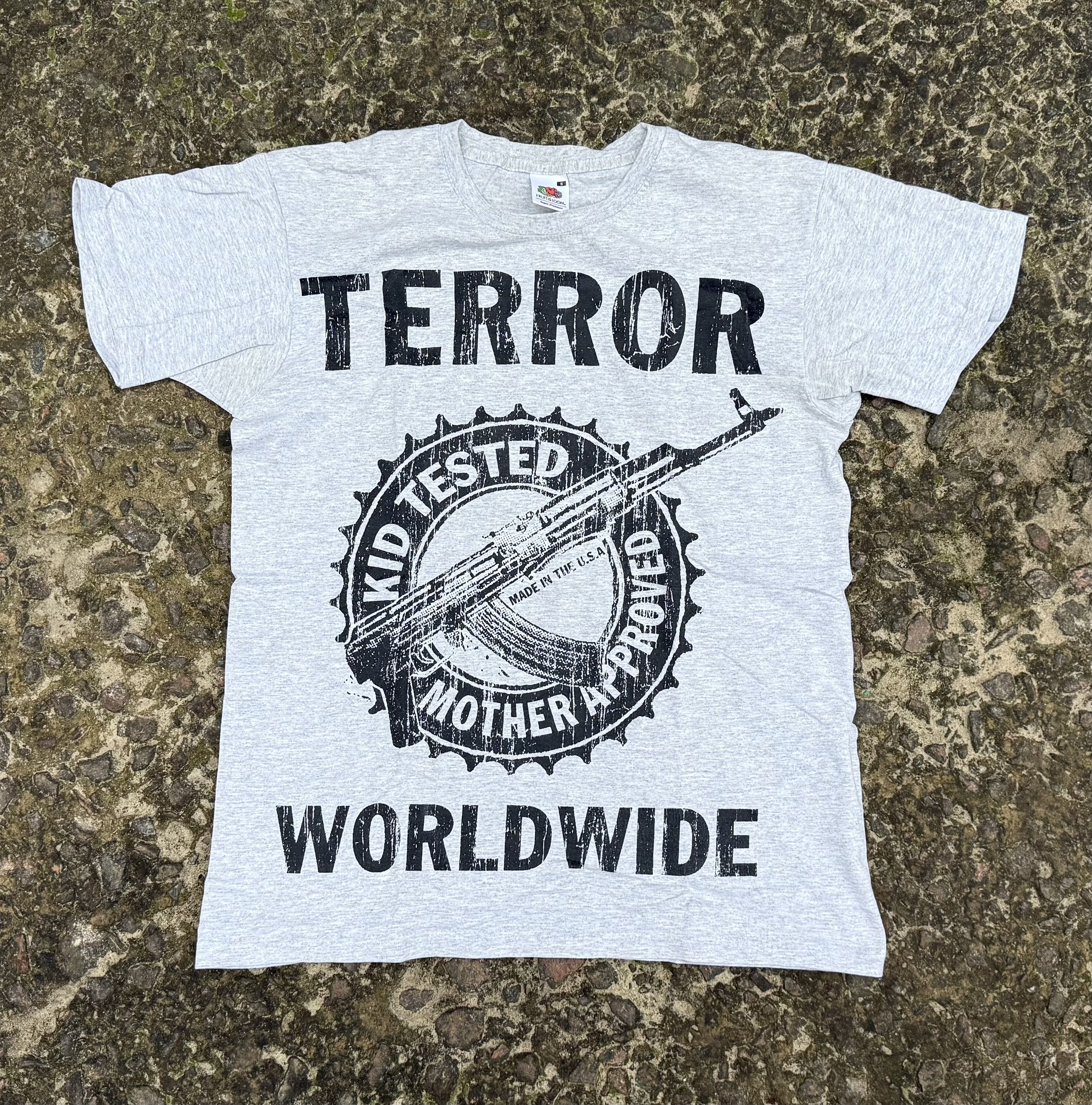 Vintage Terror Worldwide vintage tshirt Size US S / EU 44-46 / 1 - 1 Thumbnail