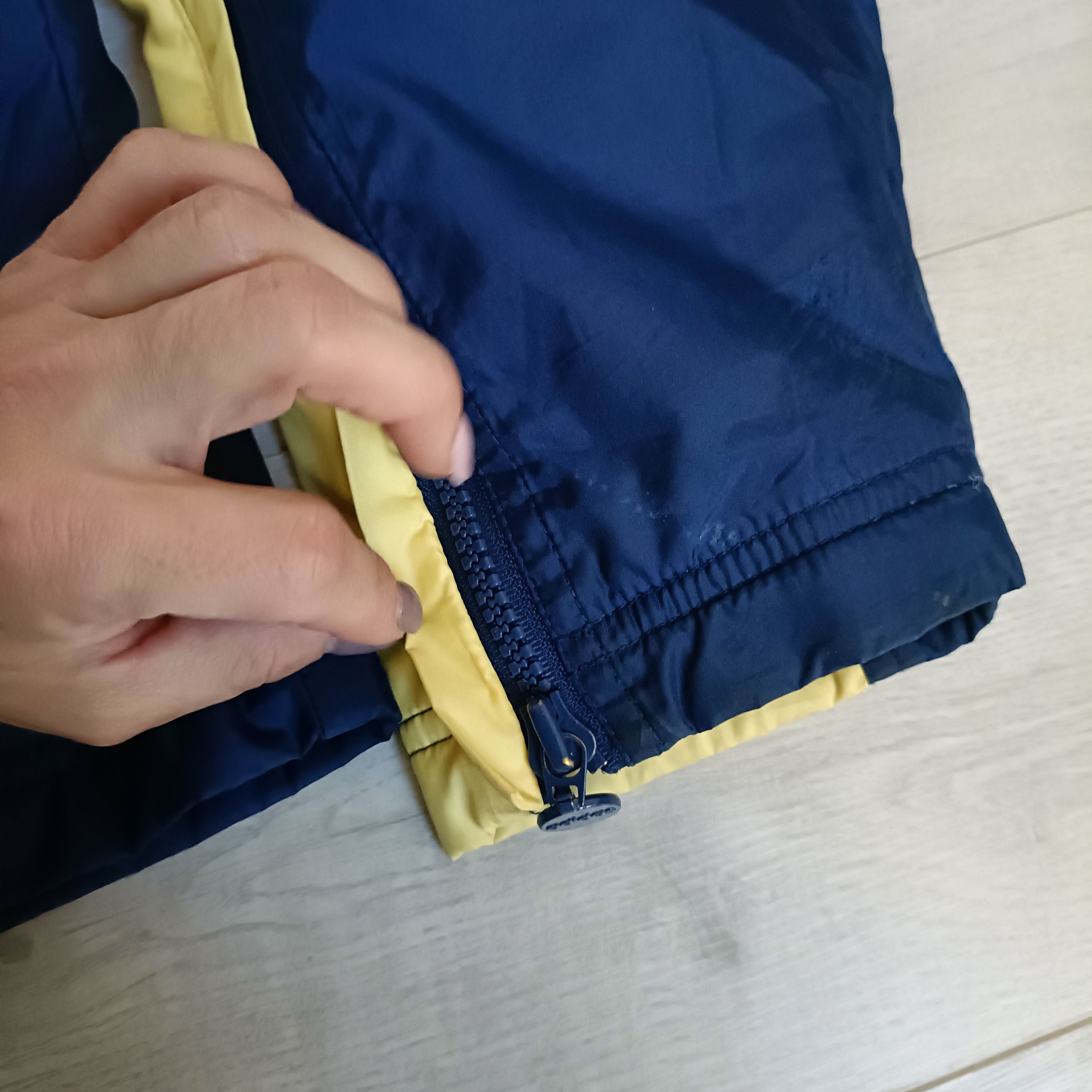 Adidas × Vintage Men's Blue Full Zip Track Jacket ! Size US L / EU 52-54 / 3 - 9 Thumbnail