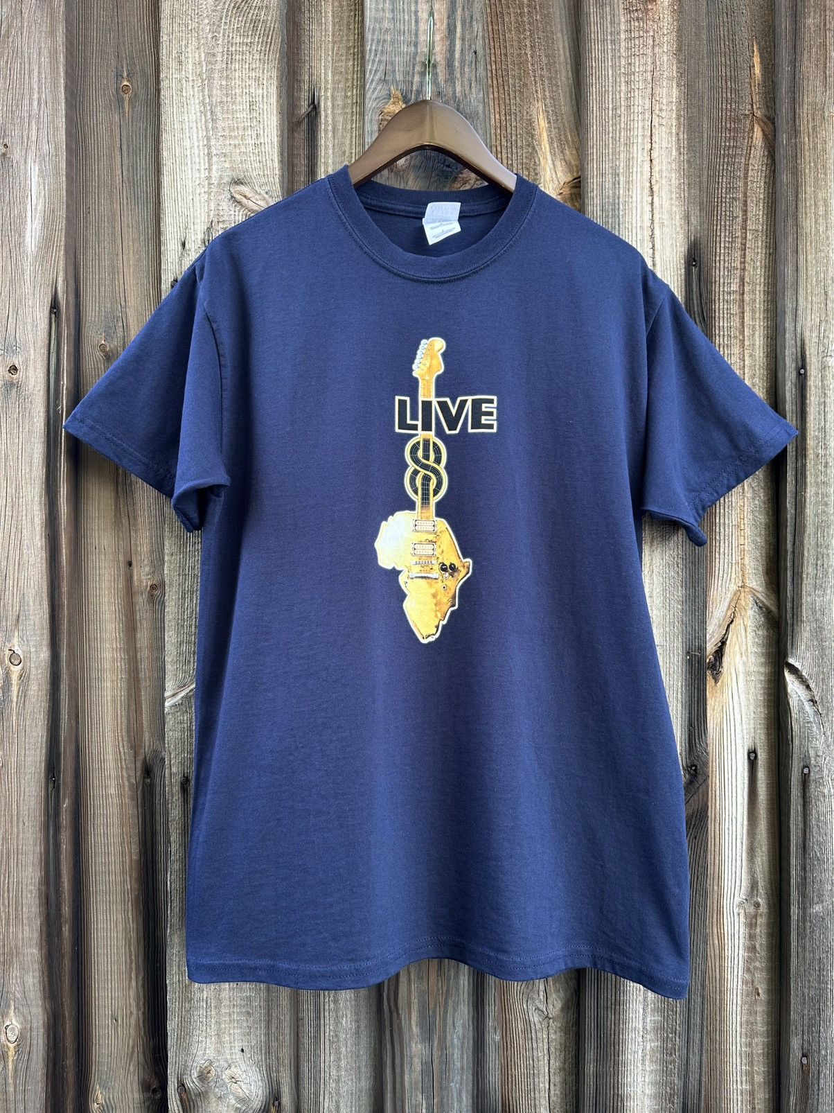 Band Tees × Vintage 2005 Vintage Live 8 London Tour Tee Size US L / EU 52-54 / 3 - 1 Thumbnail