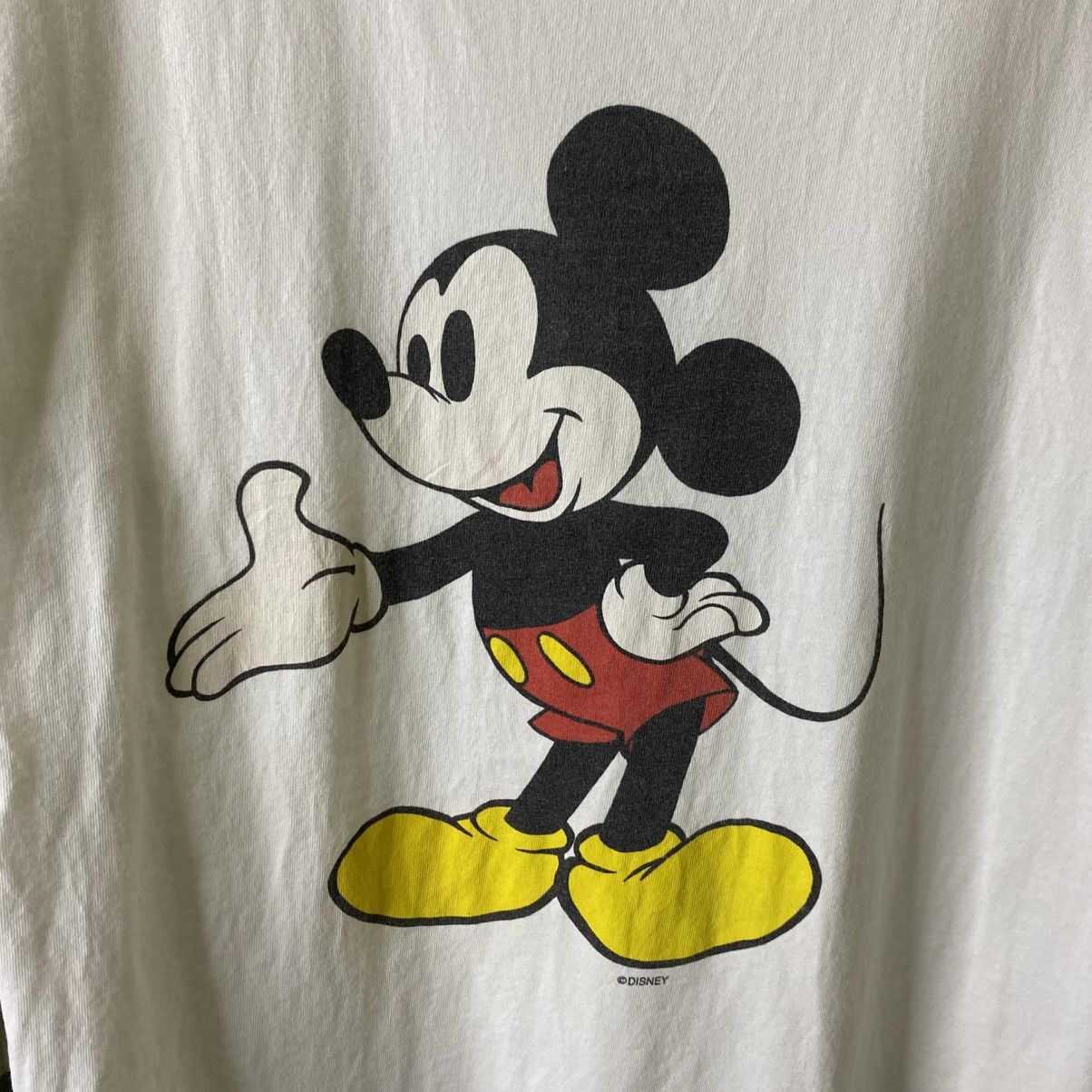 Mickey Mouse Vintage 1990s Disney Mickey Mouse T Shirt Size US M / EU 48-50 / 2 - 2 Thumbnail