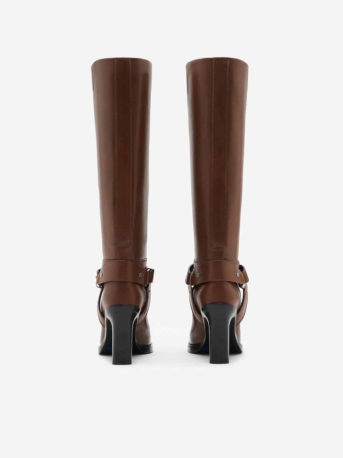 Burberry Burberry Leather Strirrup High Boots Size US 6.5 / IT 36.5 - 3 Thumbnail