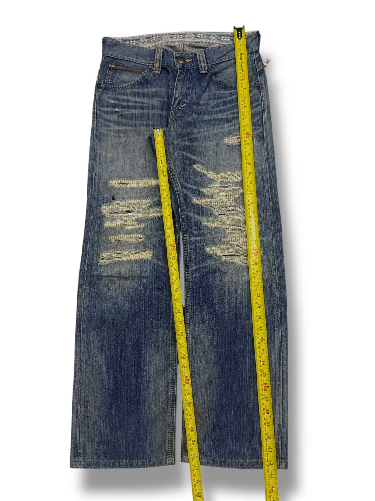 Edwin Vintage 00s Edwin 444XVS Exclusive Vintage Denim Jeans | W32 Size US 32 / EU 48 - 10 Thumbnail