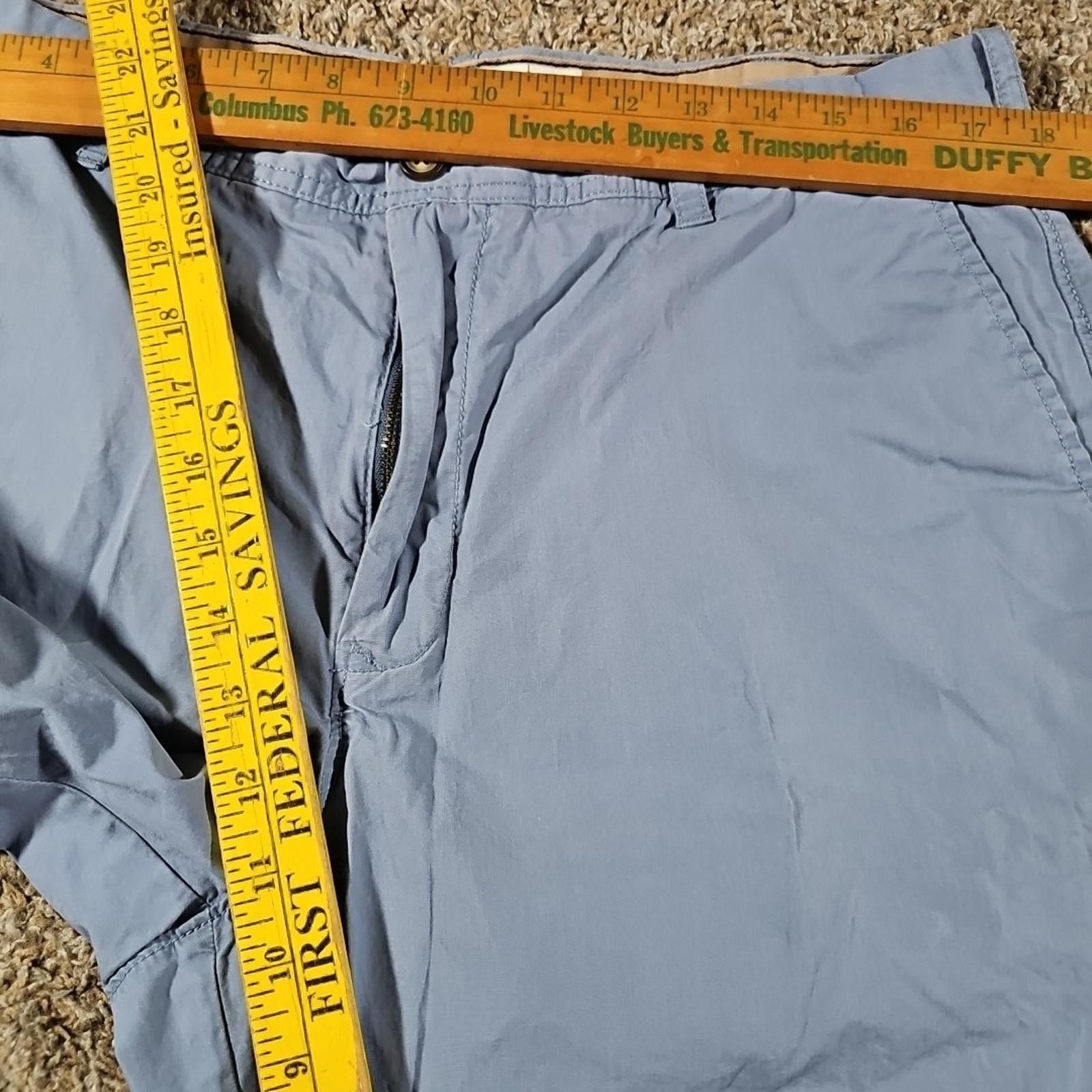 Izod IZOD Saltwater 36x10.5 Blue Shorts Size US 36 / EU 52 - 5 Thumbnail
