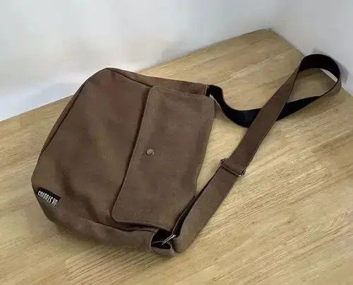 Japanese Brand New retro fashion canvas messenger shoulder bag Size ONE SIZE - 2 Thumbnail